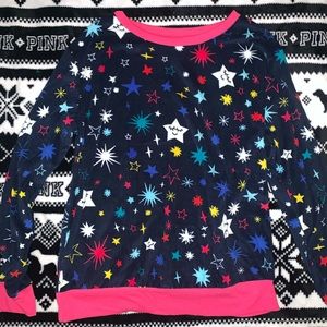 kids star pajama shirt